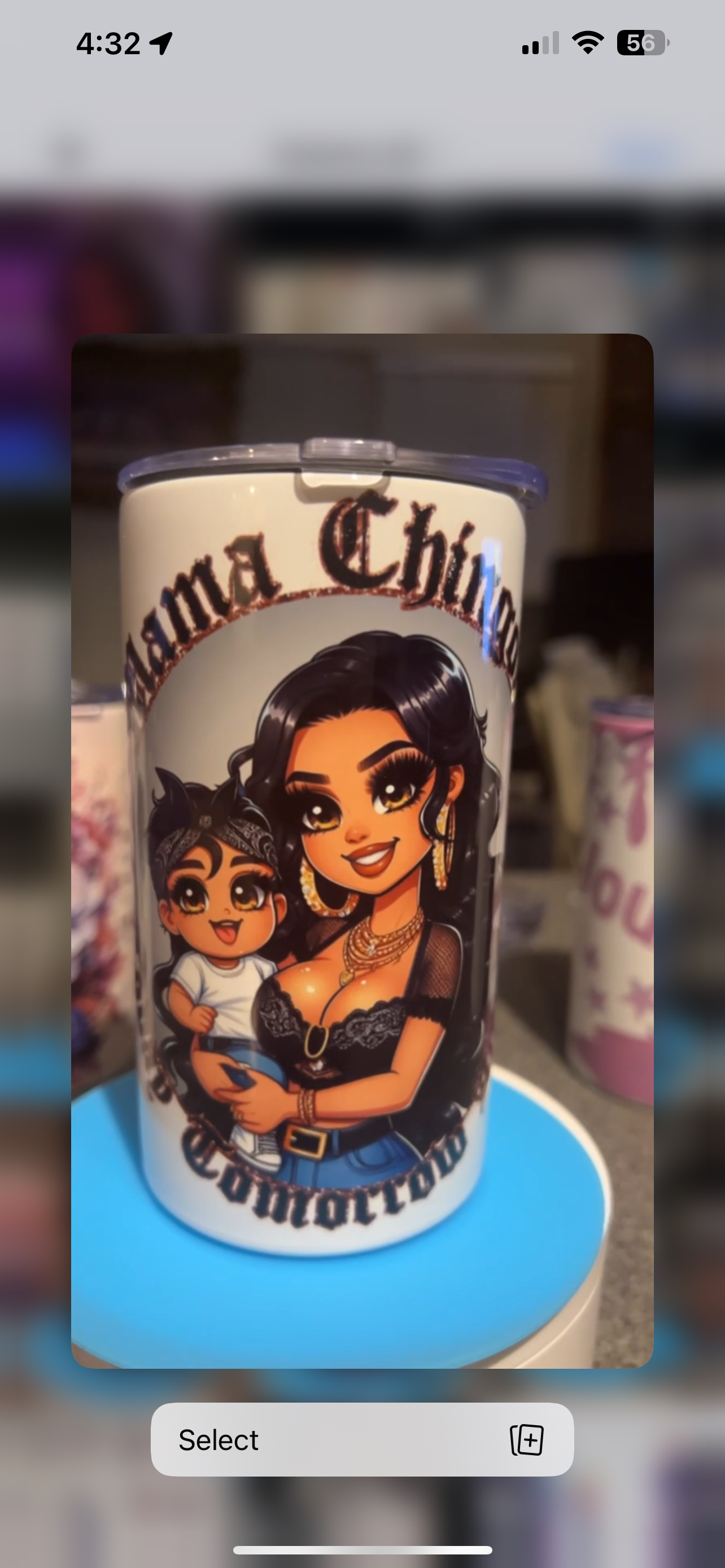 Mama chingona 12oz tumbler