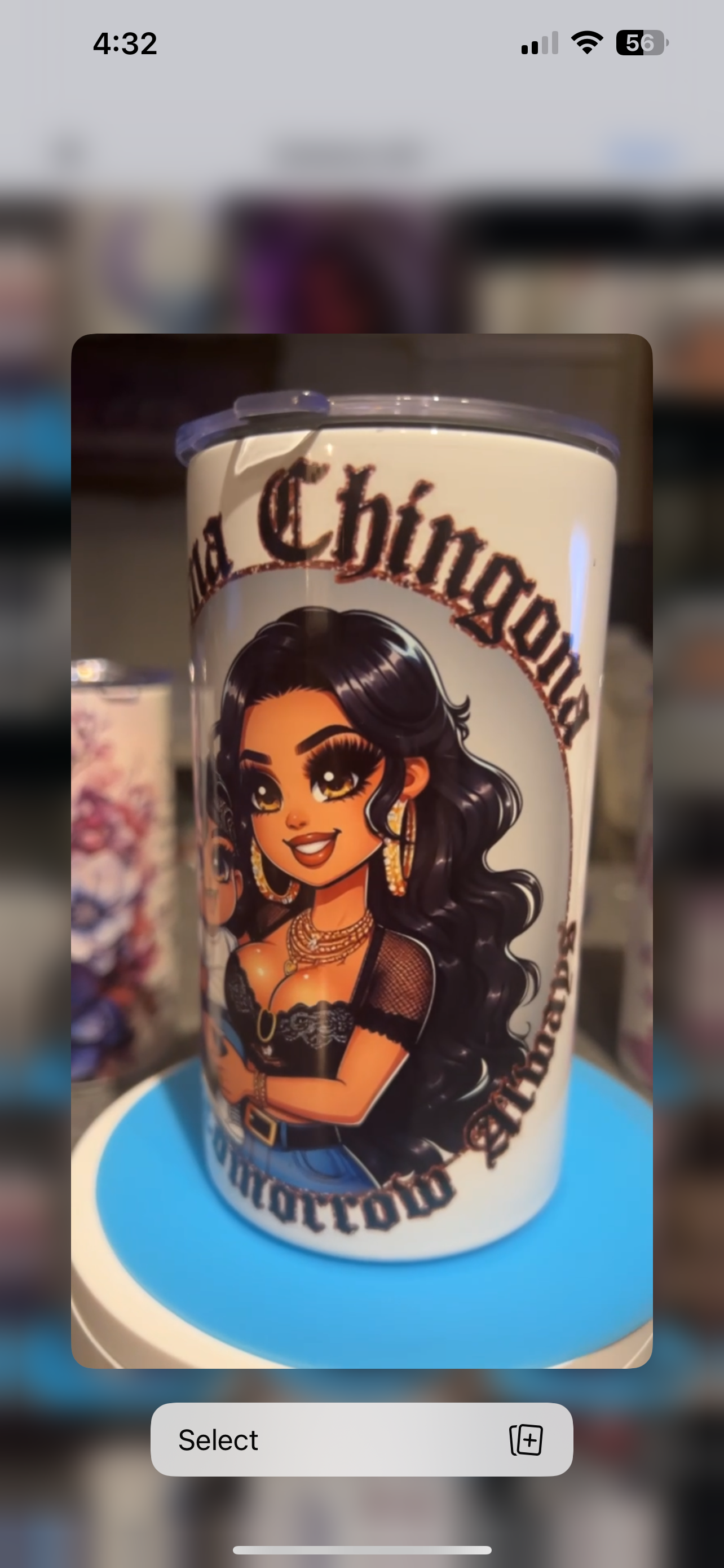 Mama chingona 12oz tumbler