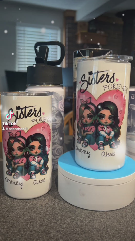 12oz set - sisters forever